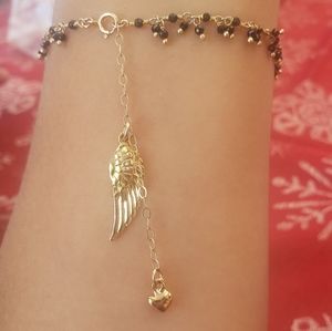 Handmade Black Spinel Bracelet
